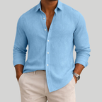 MATTEO™ | CAMICIA A COSTE A MANICA LUNGA