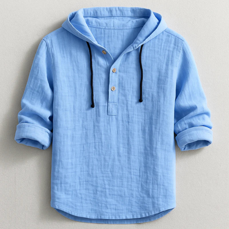 SIMONE™ - CAMICIA DA UOMO IN LINO