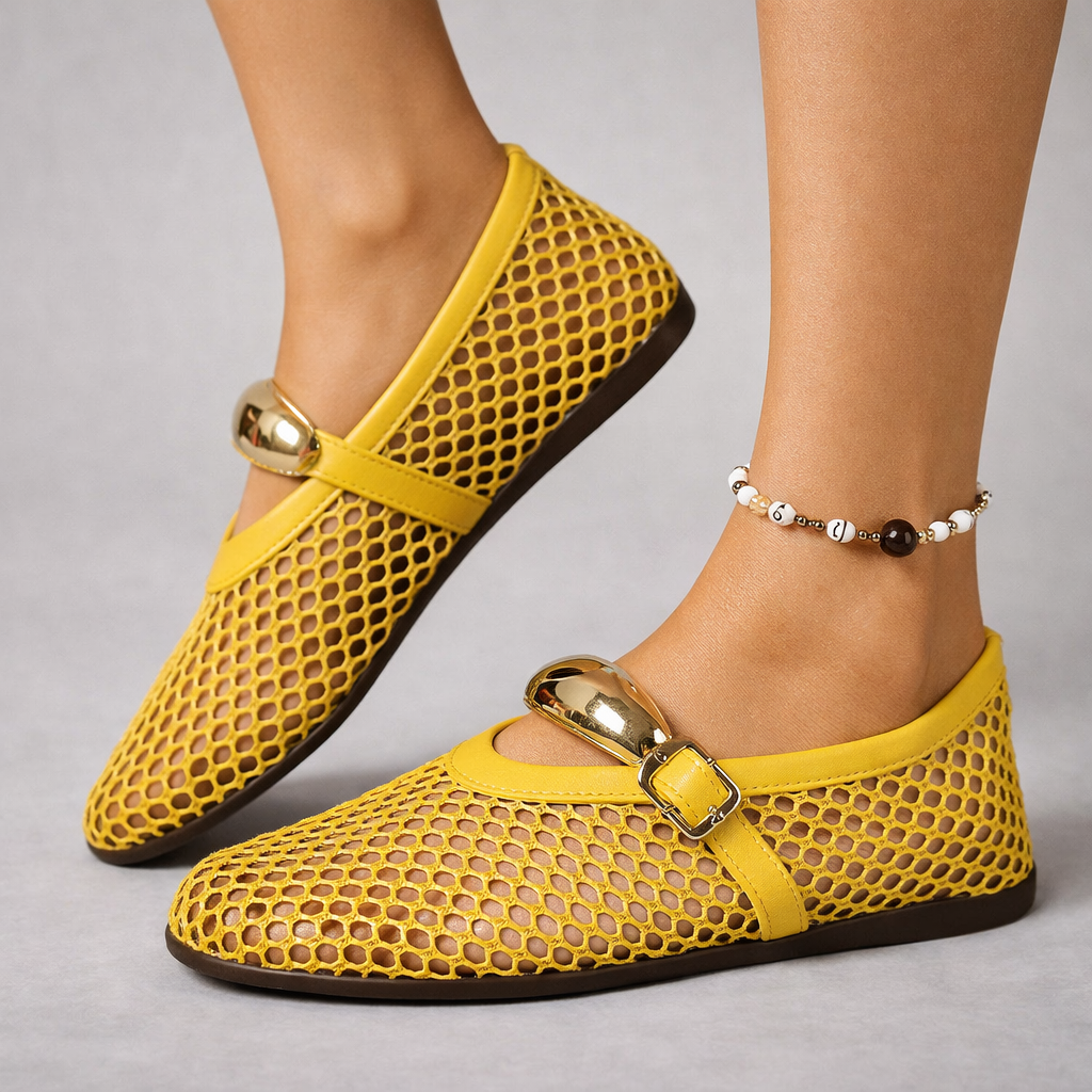 NADIA™ | BALLERINE MARY JANE TRASPIRANTI