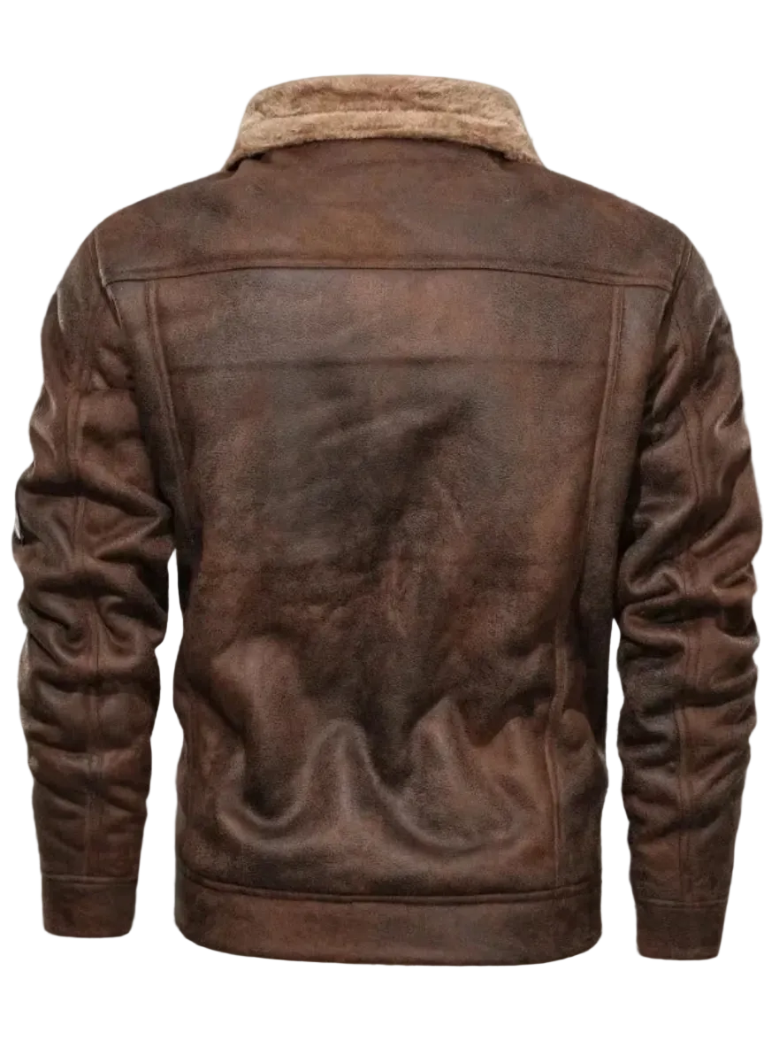 OSVALDO™ - GIACCA IN PELLE CON INTERNO IN PILE