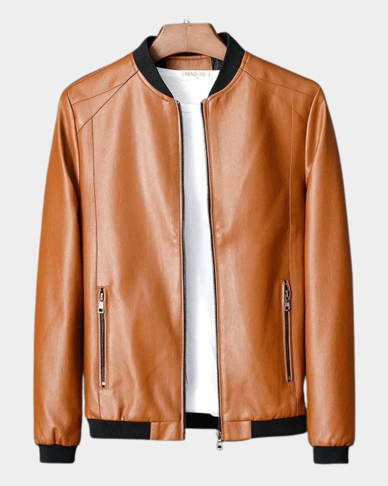 AMEDEO™ - GIACCA DI PELLE CASUAL