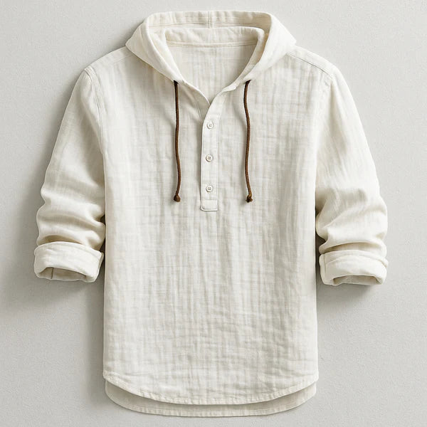 SIMONE™ - CAMICIA DA UOMO IN LINO