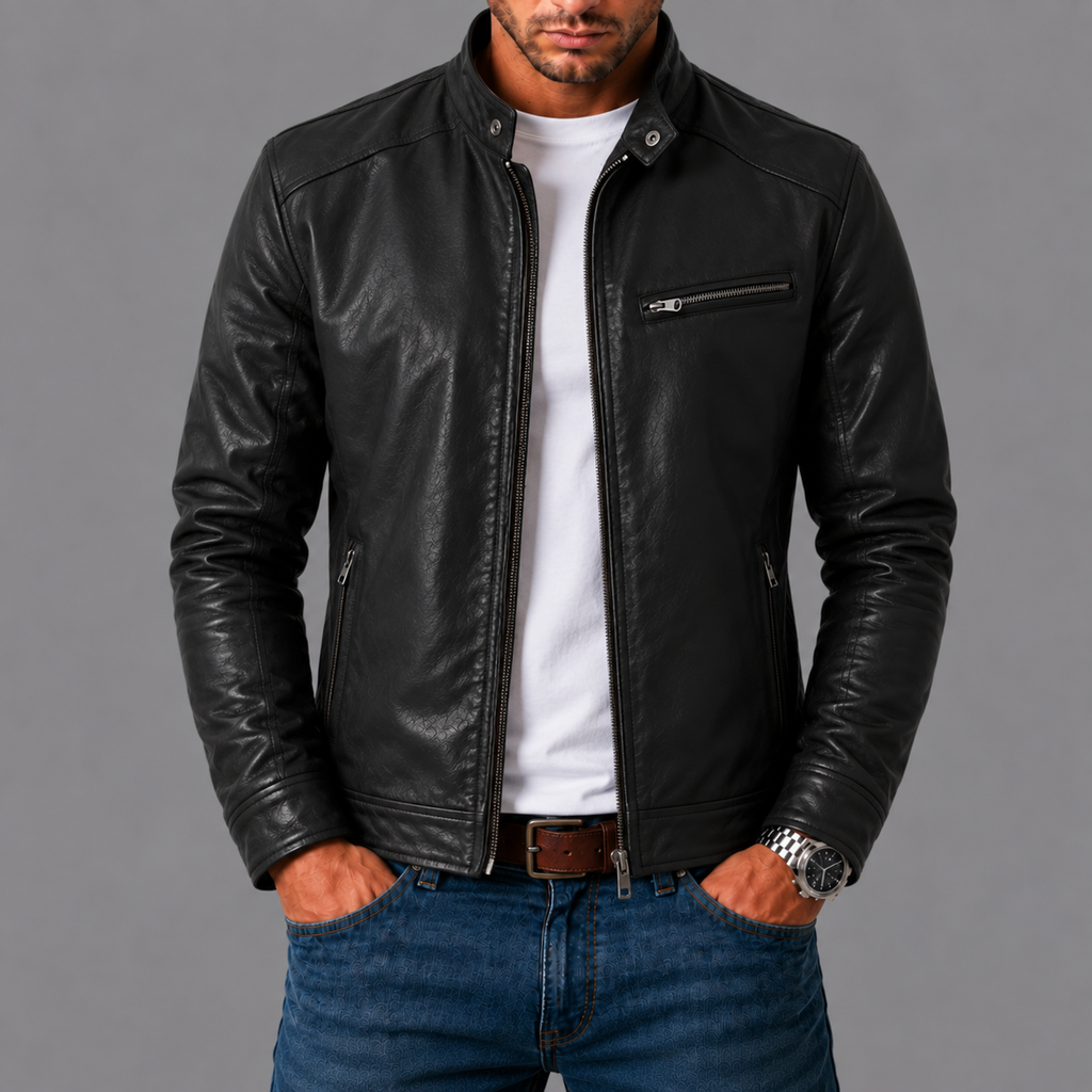 GUALTIERO™ - GIACCA DI PELLE ELEGANTE