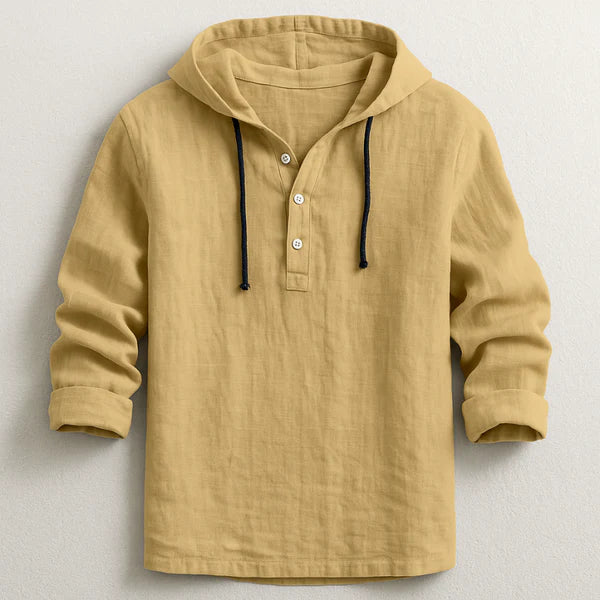 SIMONE™ - CAMICIA DA UOMO IN LINO