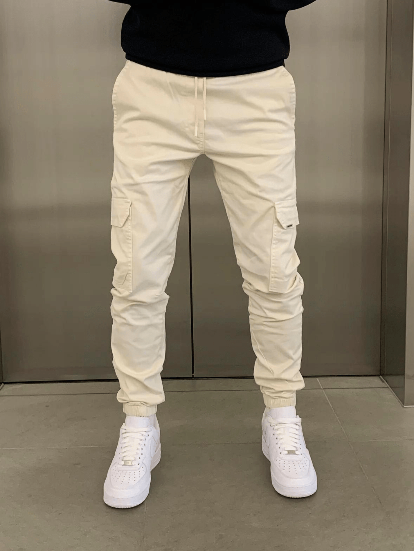 MARIO™ | PANTALONI CARGO CON FONDO ELASTICIZZATO