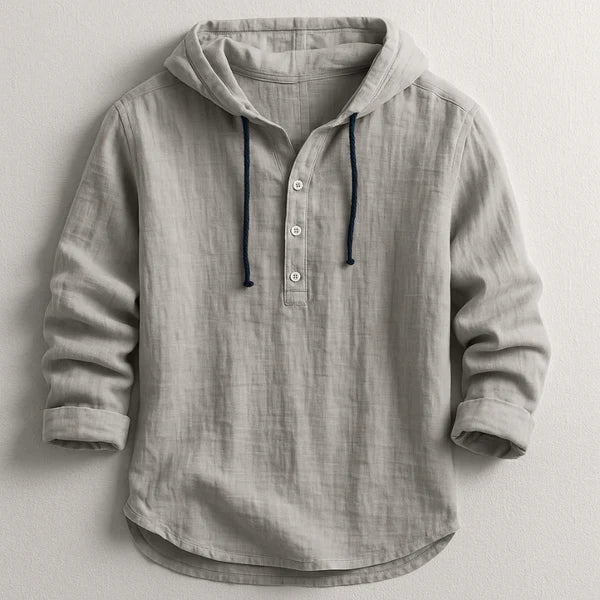 SIMONE™ - CAMICIA DA UOMO IN LINO