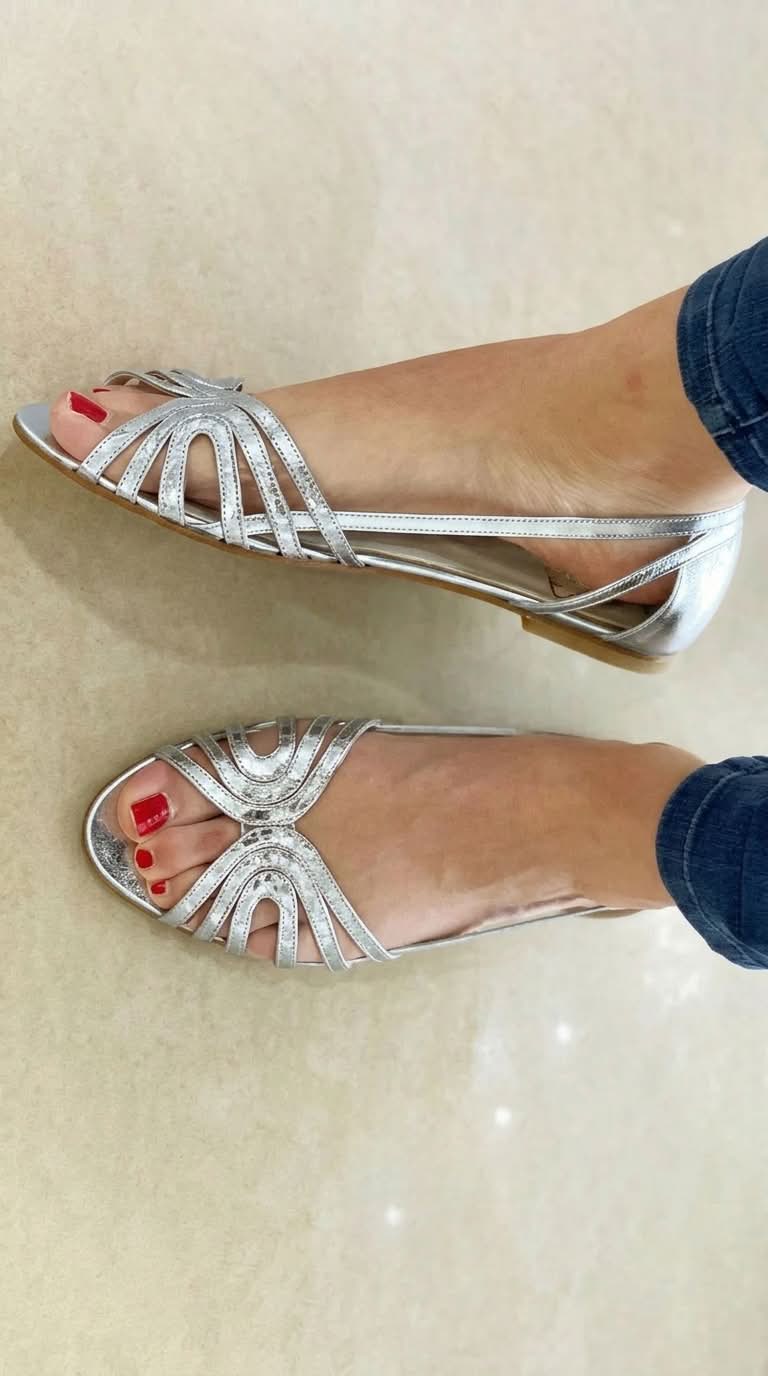 RITA™ | SANDALI DORATI ELEGANTI ESTIVI