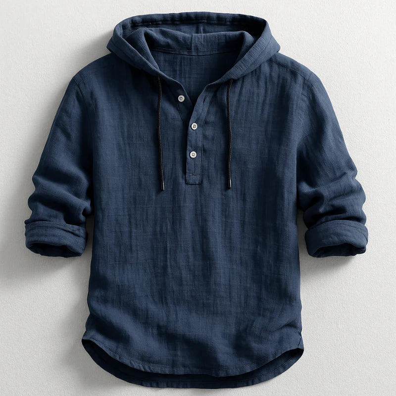 SIMONE™ - CAMICIA DA UOMO IN LINO