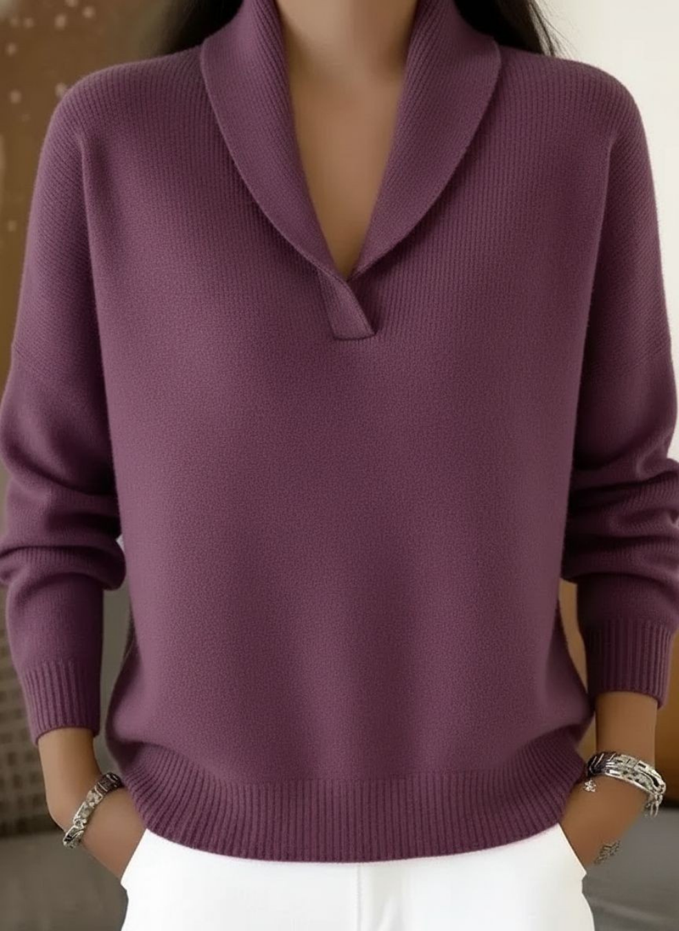 Antonine™ | V-Hals Trui