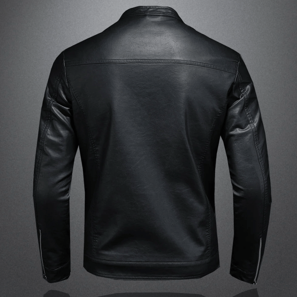 ANSELMO™ - GIACCA DI PELLE CLASSICA