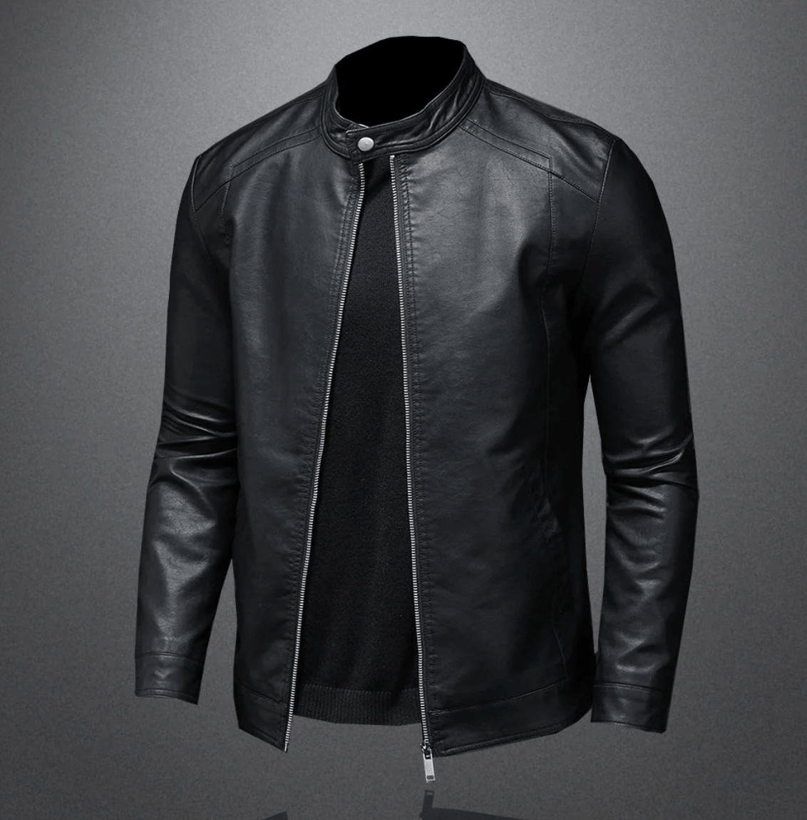 ANSELMO™ - GIACCA DI PELLE CLASSICA