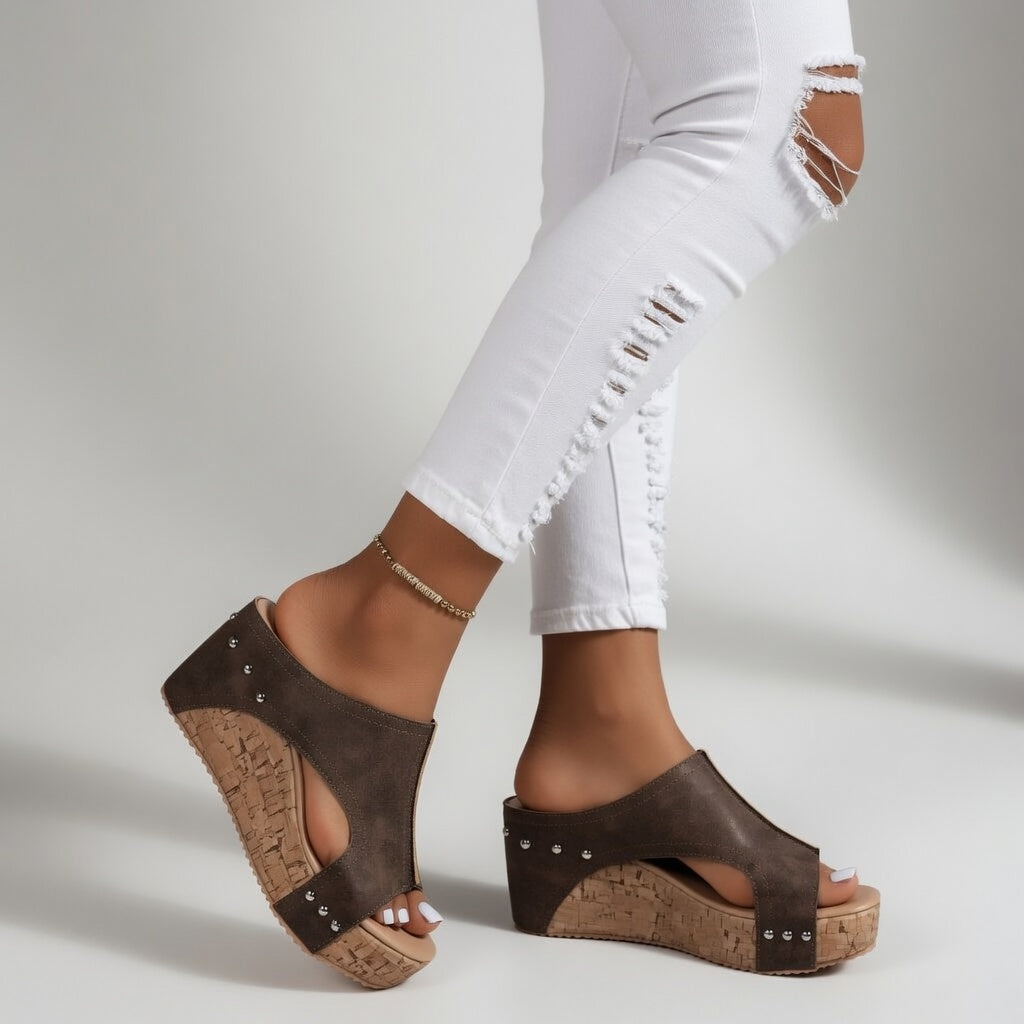 CHIARA™ | MULE IN SUGHERO COMODA E CASUAL