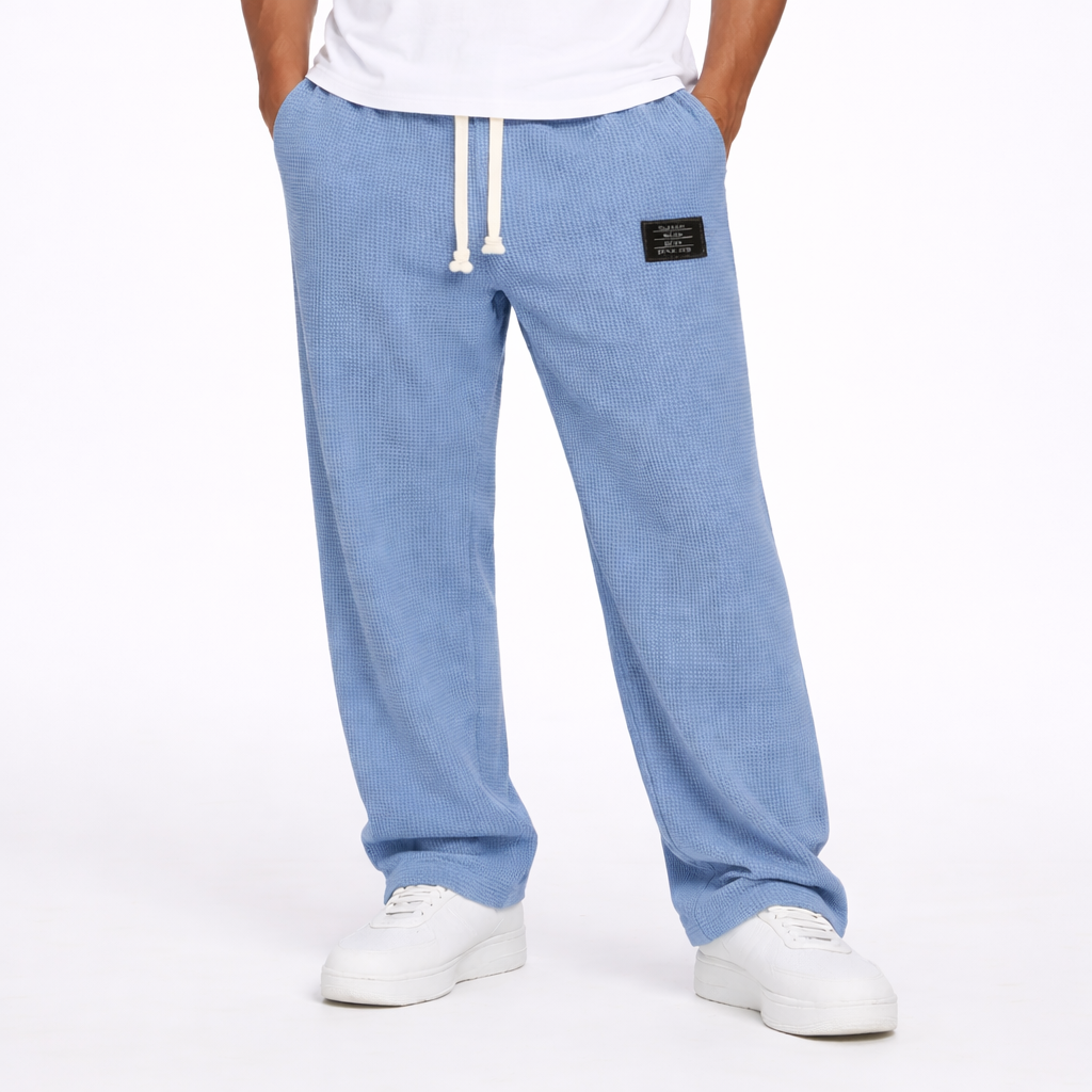 CARLOS™ | PANTALÓN DE CORTE AMPLIO CON CINTURILLA