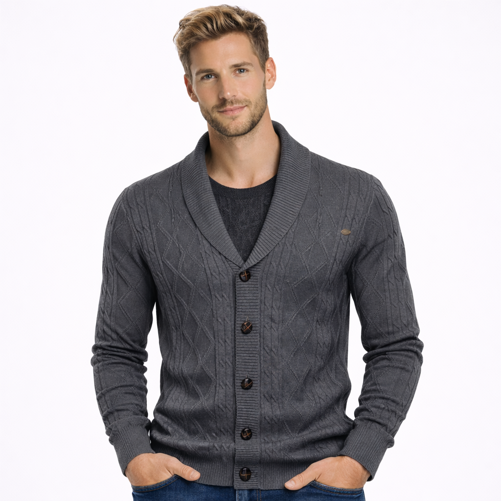 LUIGI™ | CARDIGAN DA UOMO CON BOTTONI