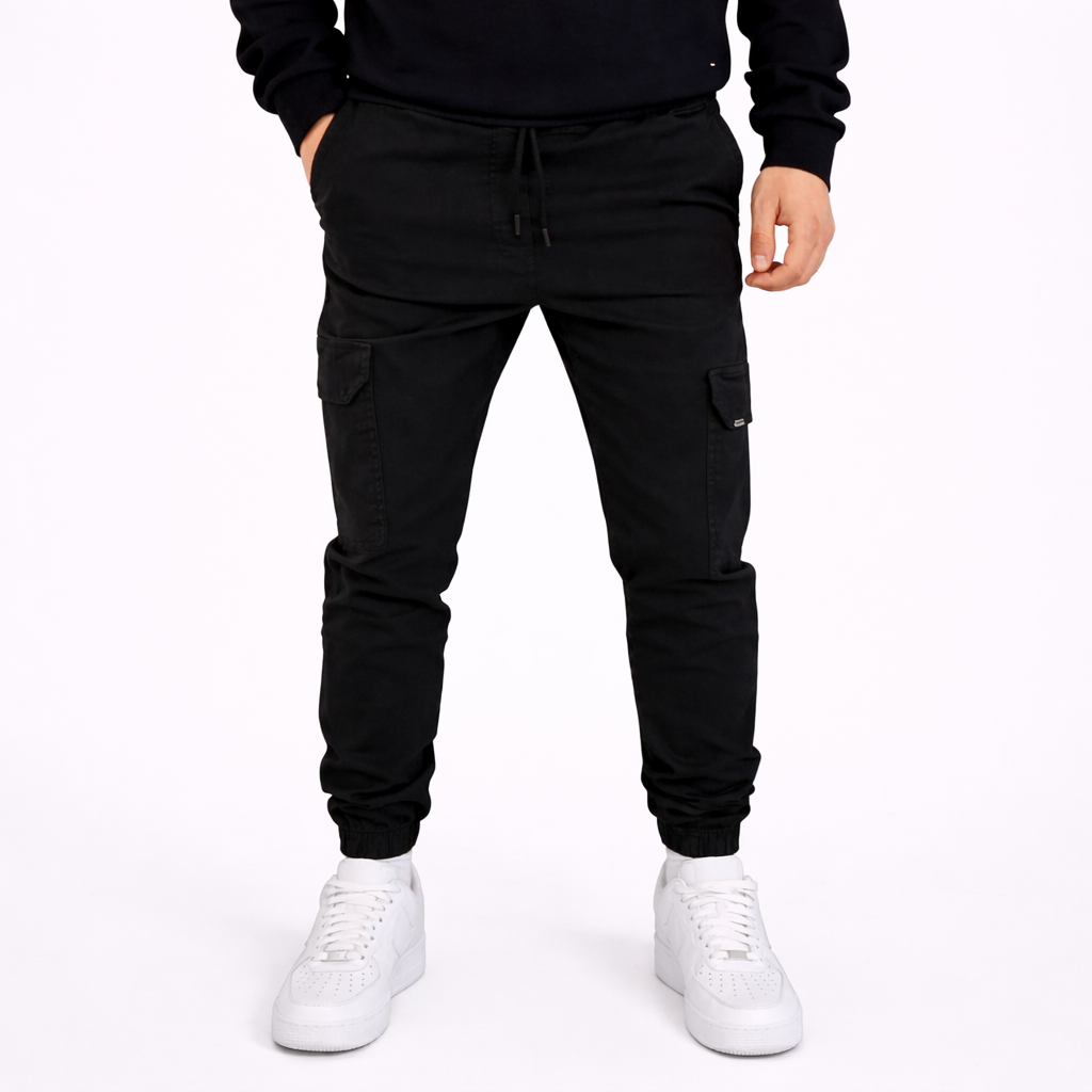 MARIO™ | PANTALONI CARGO CON FONDO ELASTICIZZATO