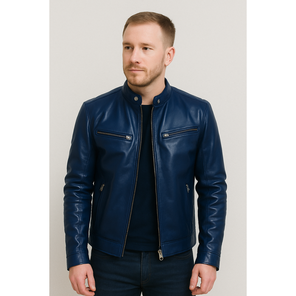 ALBERTO™ | GIACCA DI PELLE ELEGANTE