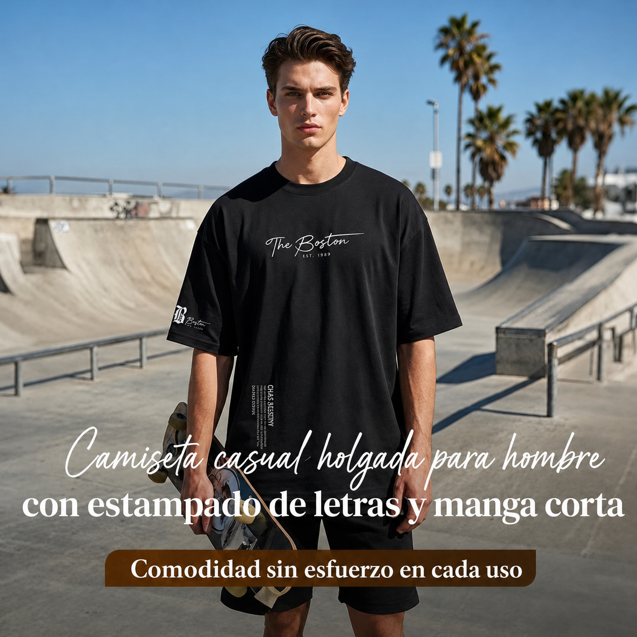 LEONE™ | T-SHIRT URBANA DAL TAGLIO AMPIO