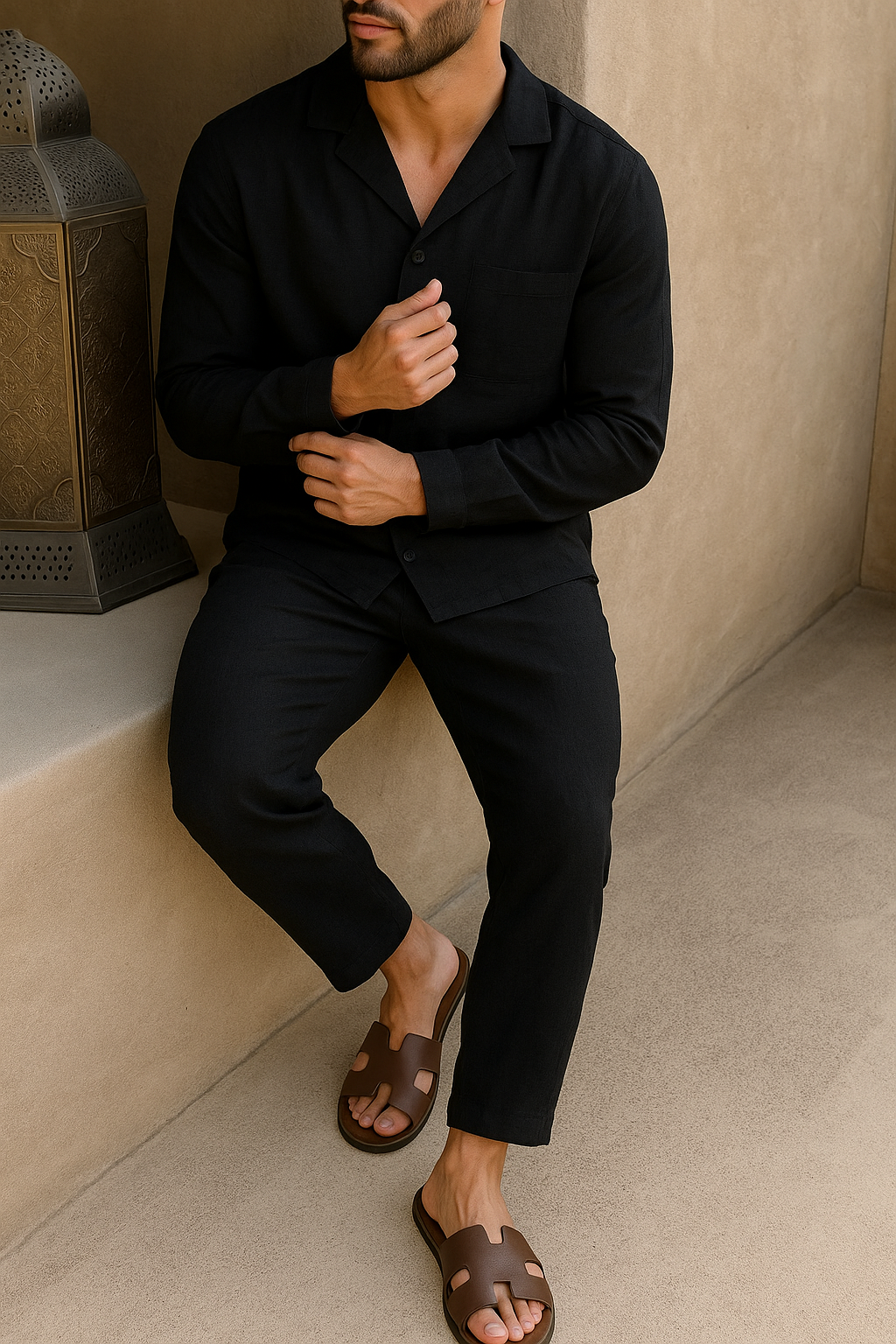 ALEJANDRO™ | CONJUNTO LINO PREMIUM