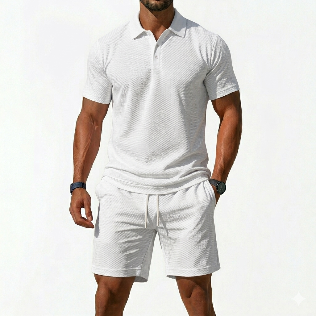 STEFANO™ | COMPLETO POLO E PANTALONCINO