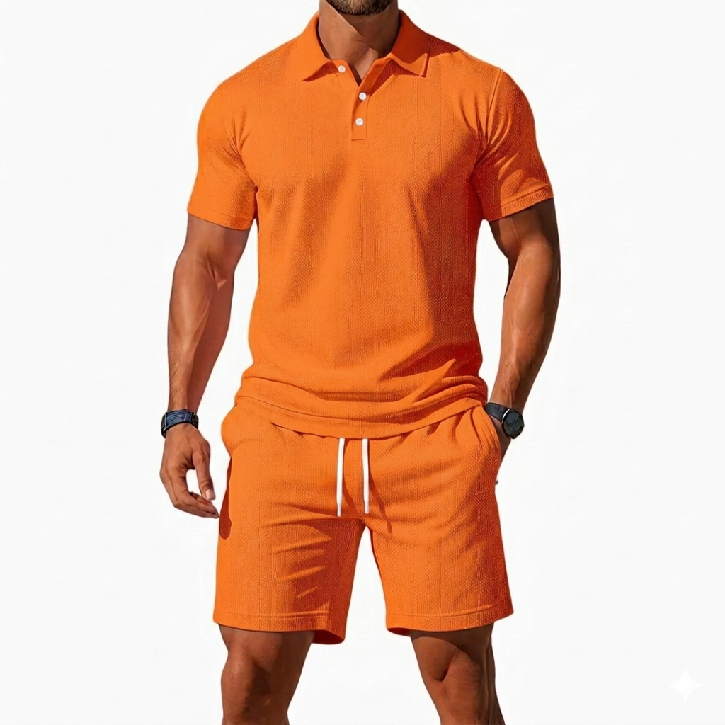 STEFANO™ | COMPLETO POLO E PANTALONCINO