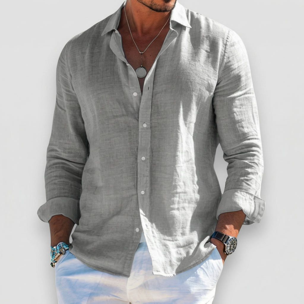 GIOVANNI™ - CAMICIA CASUAL IN LINO