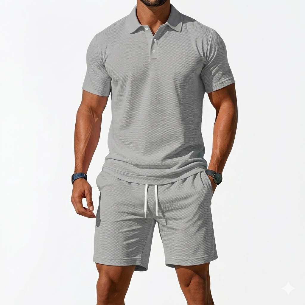 STEFANO™ | COMPLETO POLO E PANTALONCINO