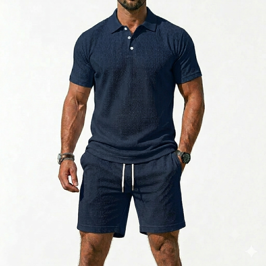 STEFANO™ | COMPLETO POLO E PANTALONCINO