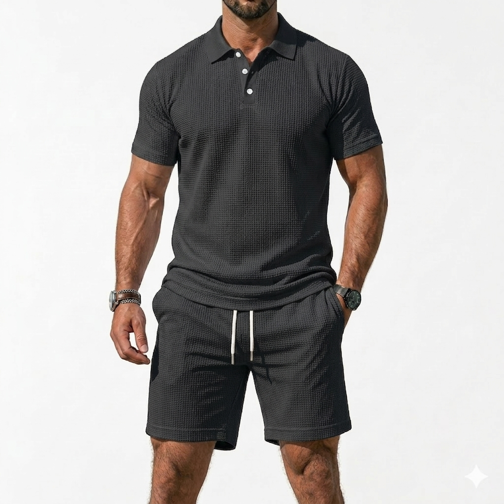 STEFANO™ | COMPLETO POLO E PANTALONCINO