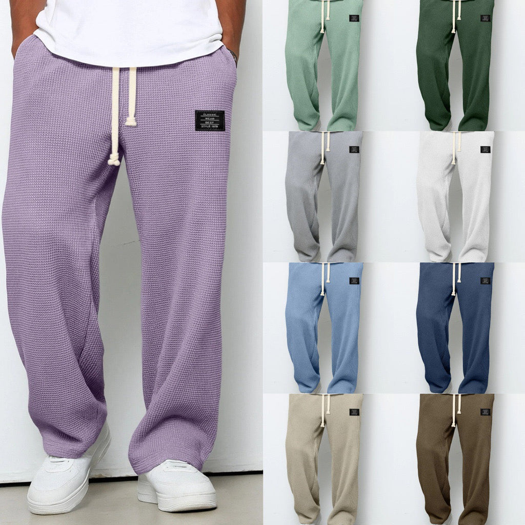 CARLO™ | PANTALONI DAL TAGLIO AMPIO CON FASCIA IN VITA