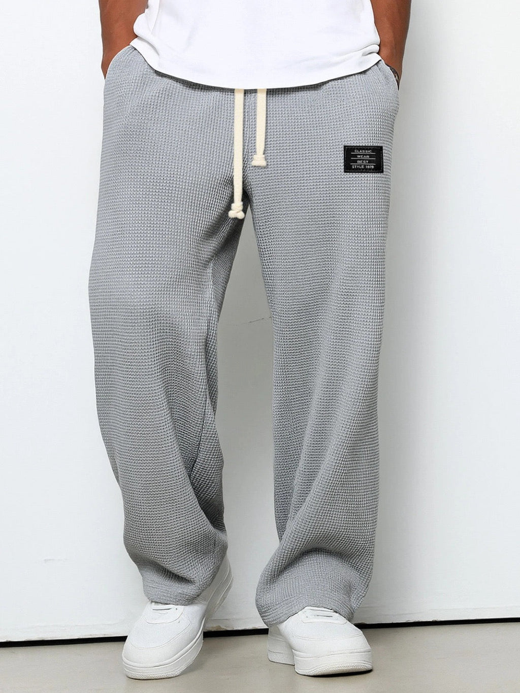 CARLO™ | PANTALONI DAL TAGLIO AMPIO CON FASCIA IN VITA