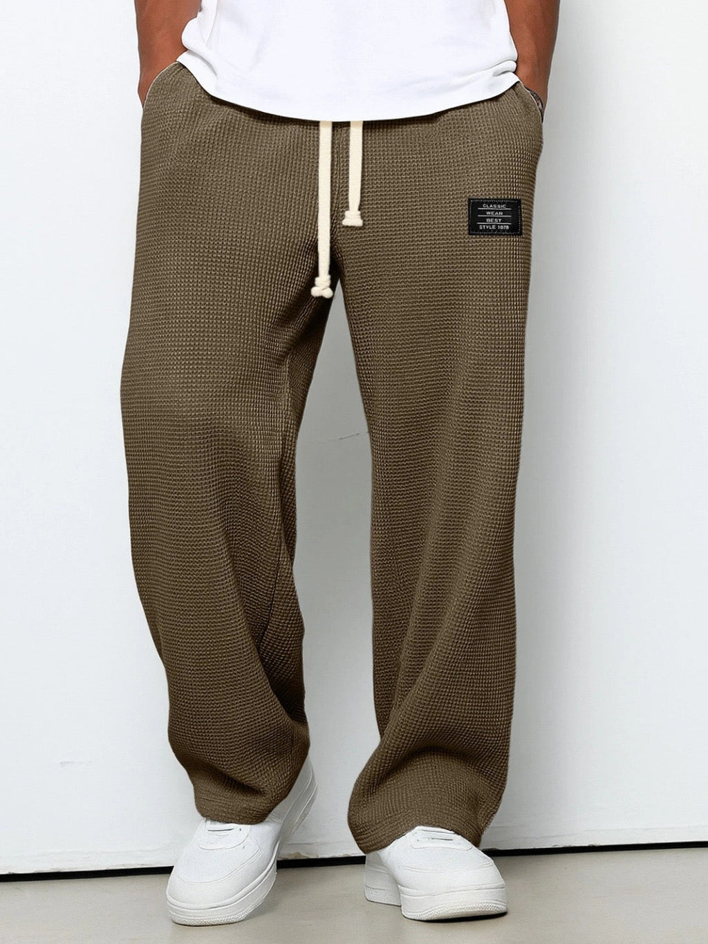 CARLO™ | PANTALONI DAL TAGLIO AMPIO CON FASCIA IN VITA