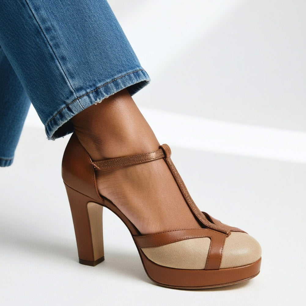 VALENTINA™ | DÉCOLLETÉ RETRÒ CON TACCO ELEGANTE