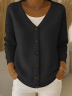 ADRIANA™ | CARDIGAN TRAPUNTATO CON BOTTONI