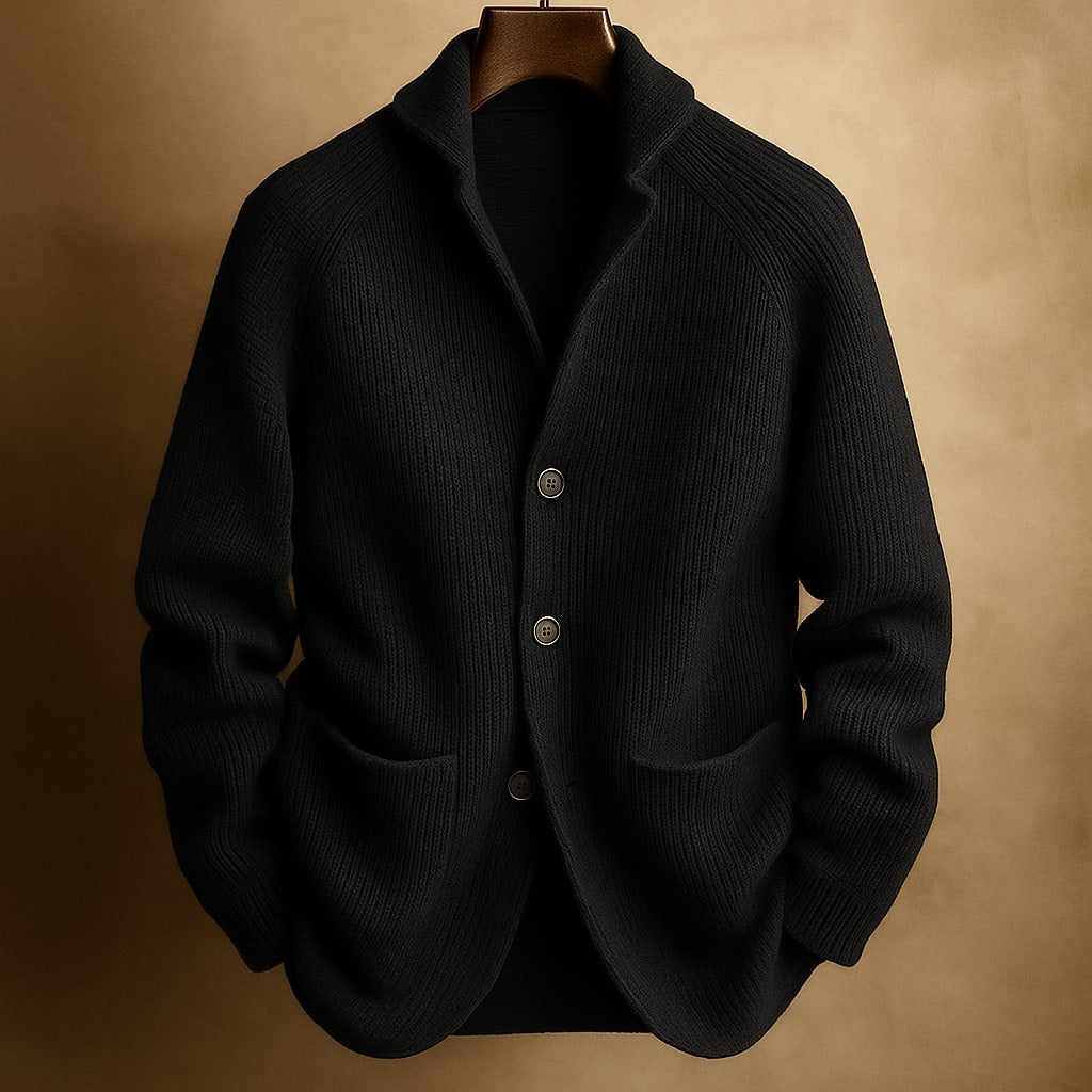 RENATO™ | CARDIGAN DA UOMO IN LANA A COSTE