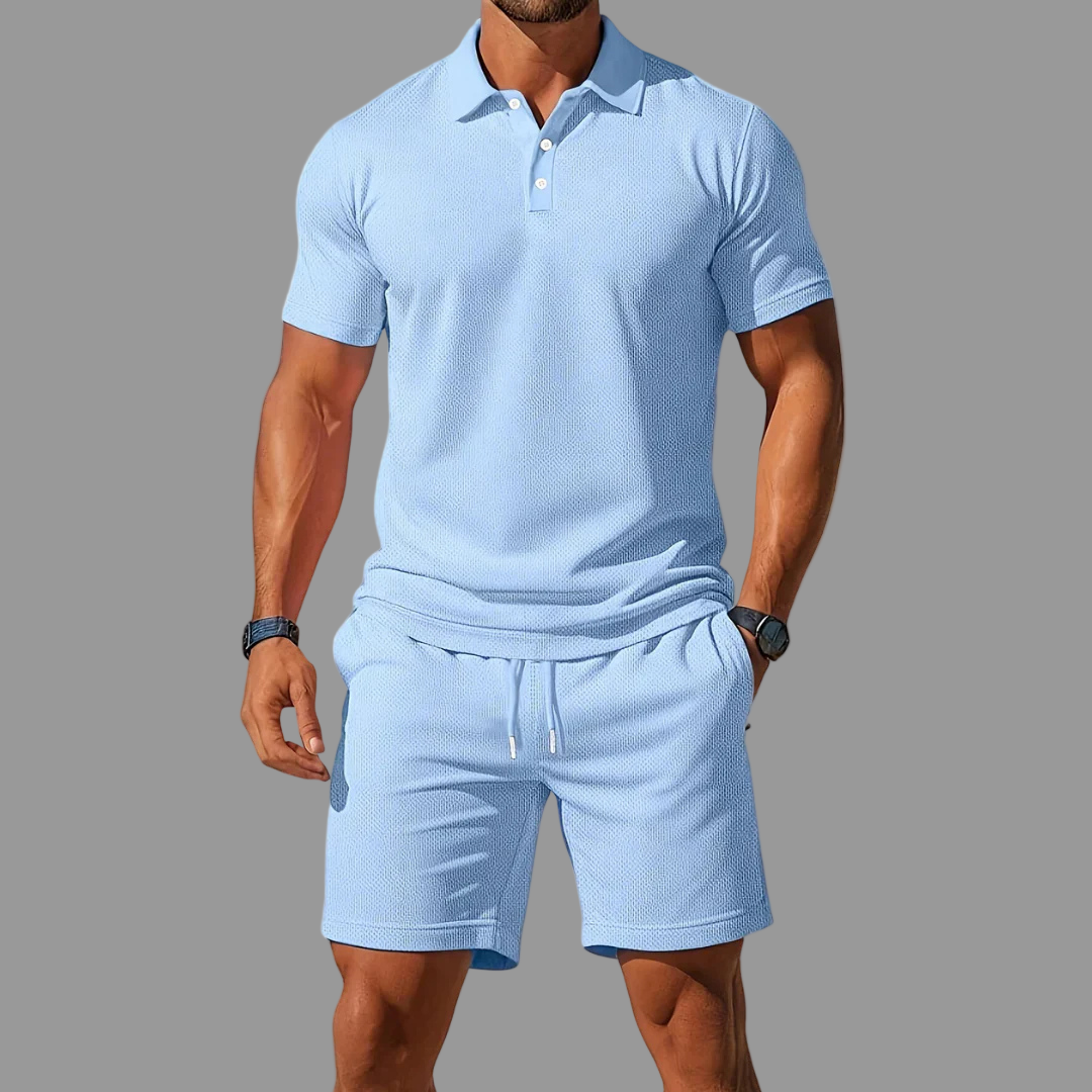 STEFANO™ | COMPLETO POLO E PANTALONCINO