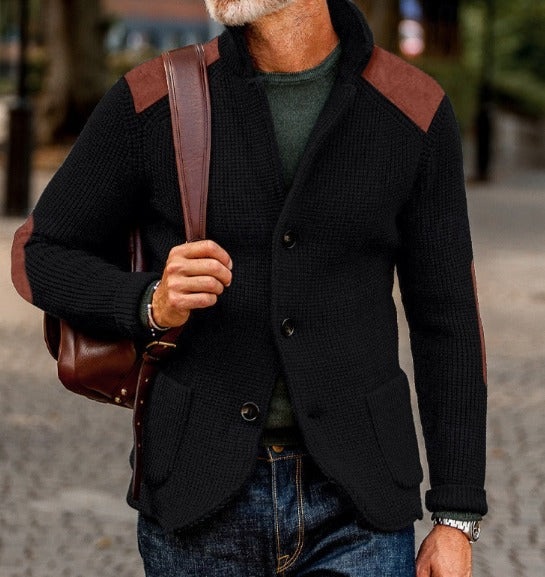 BRUNO™ | GIACCA IN MAGLIA STRUTTURATA CON FINITURA SARTORIALE