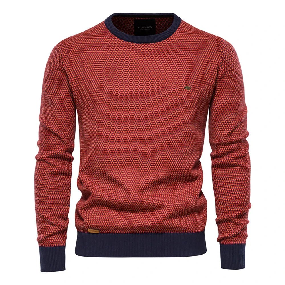 STEFANO™ | MAGLIONE CON MOTIVO A ROMBI