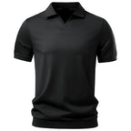 BRUNO™ | POLO ELEGANTE DA UOMO IN TESSUTO SETOSO