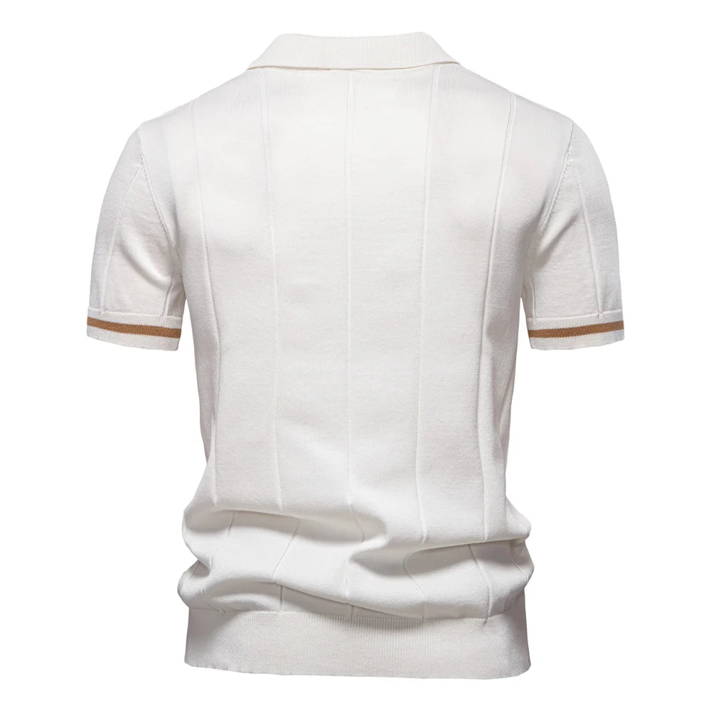 NICOLA™ | POLO SPORTIVA SLIM FIT CON ZIP