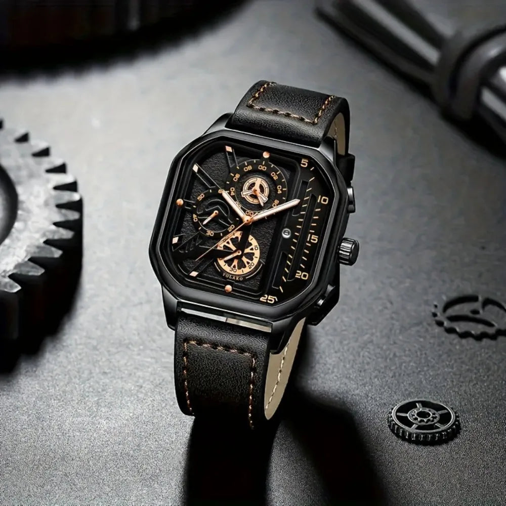 Varen Precision Square Dial Watch