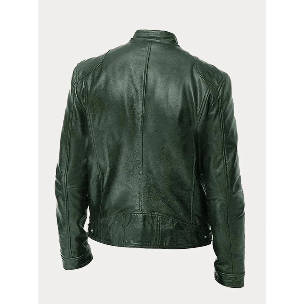 ALBERTO™ | GIACCA DI PELLE ELEGANTE