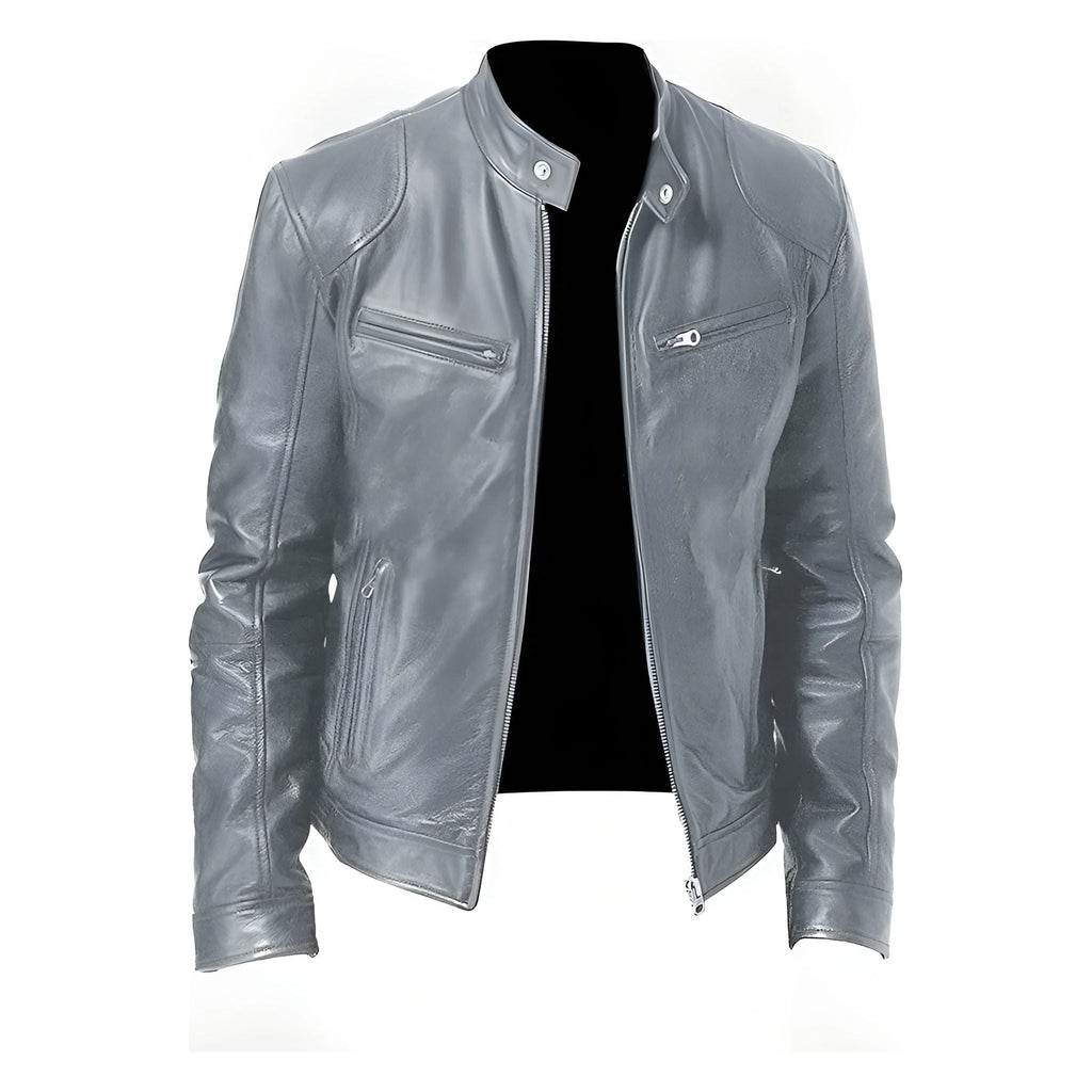 ALBERTO™ | GIACCA DI PELLE ELEGANTE