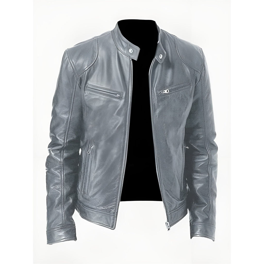ALBERTO™ | GIACCA DI PELLE ELEGANTE