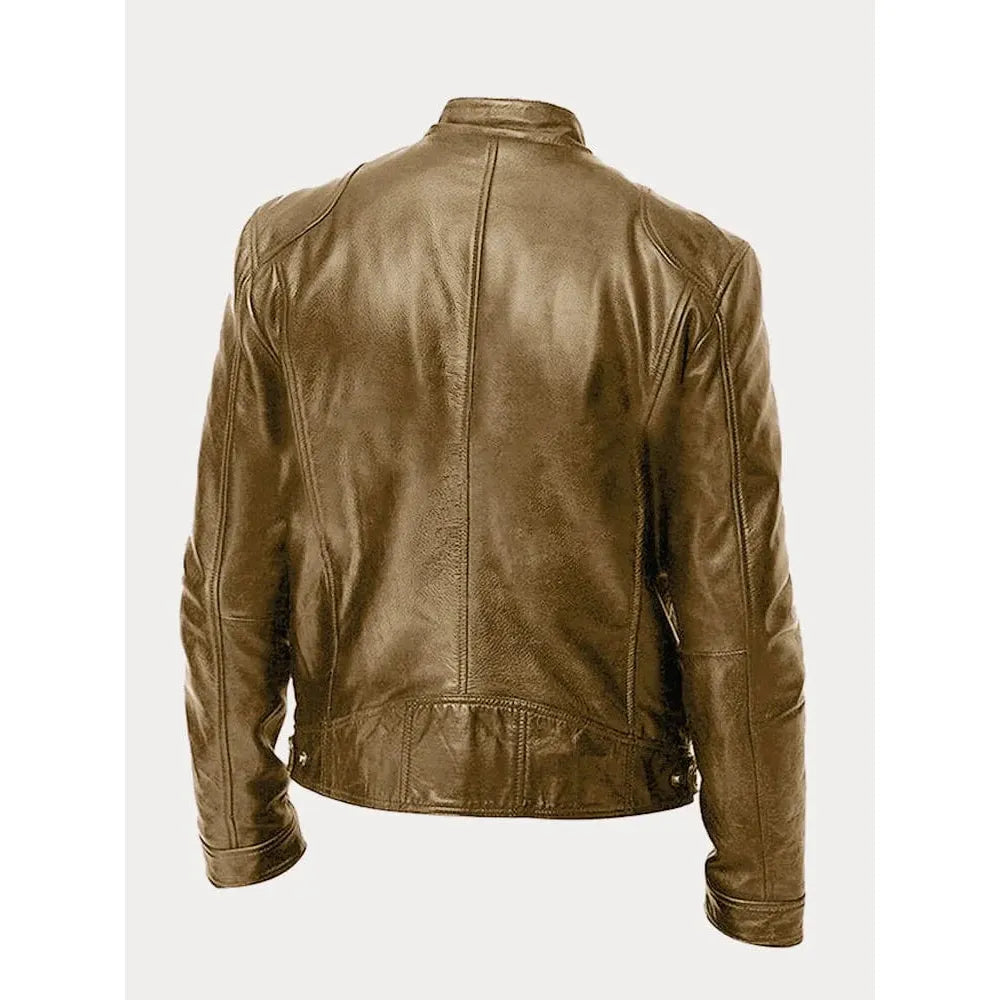 ALBERTO™ | GIACCA DI PELLE ELEGANTE