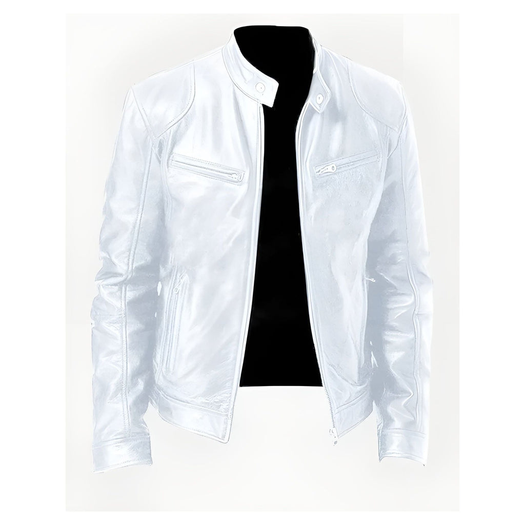 ALBERTO™ | GIACCA DI PELLE ELEGANTE