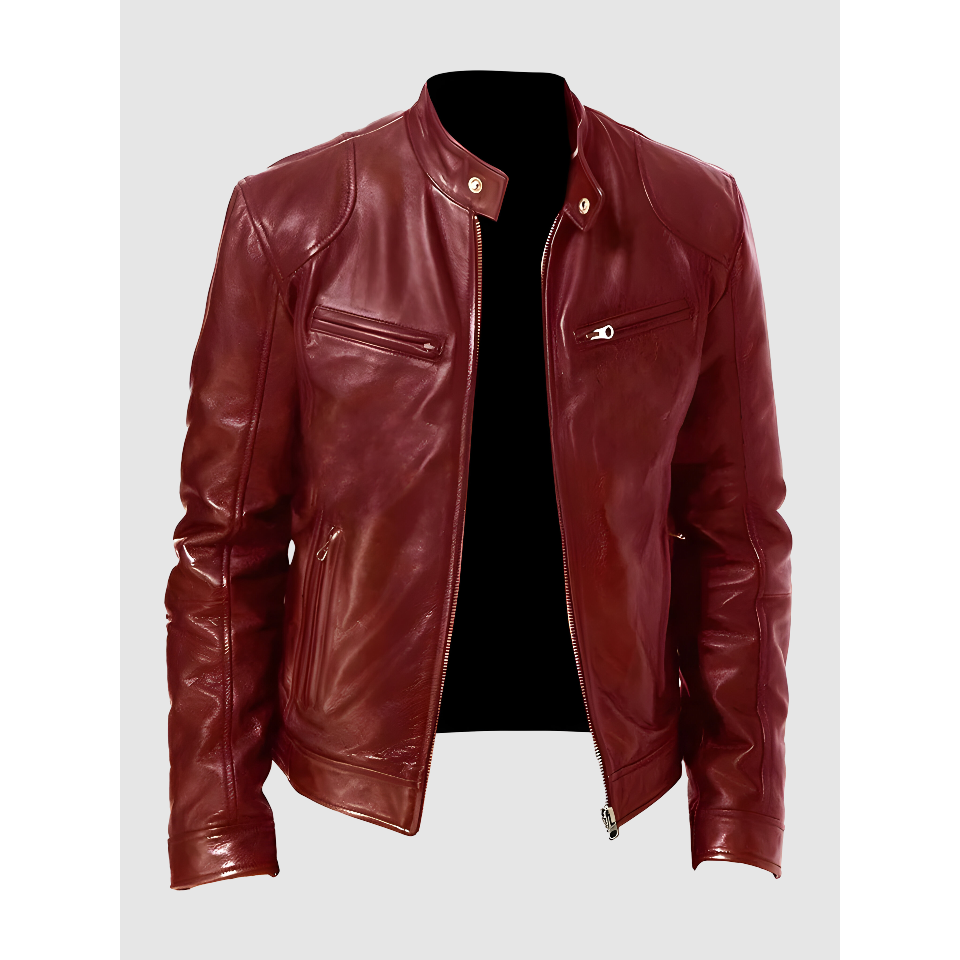 ALBERTO™ | GIACCA DI PELLE ELEGANTE
