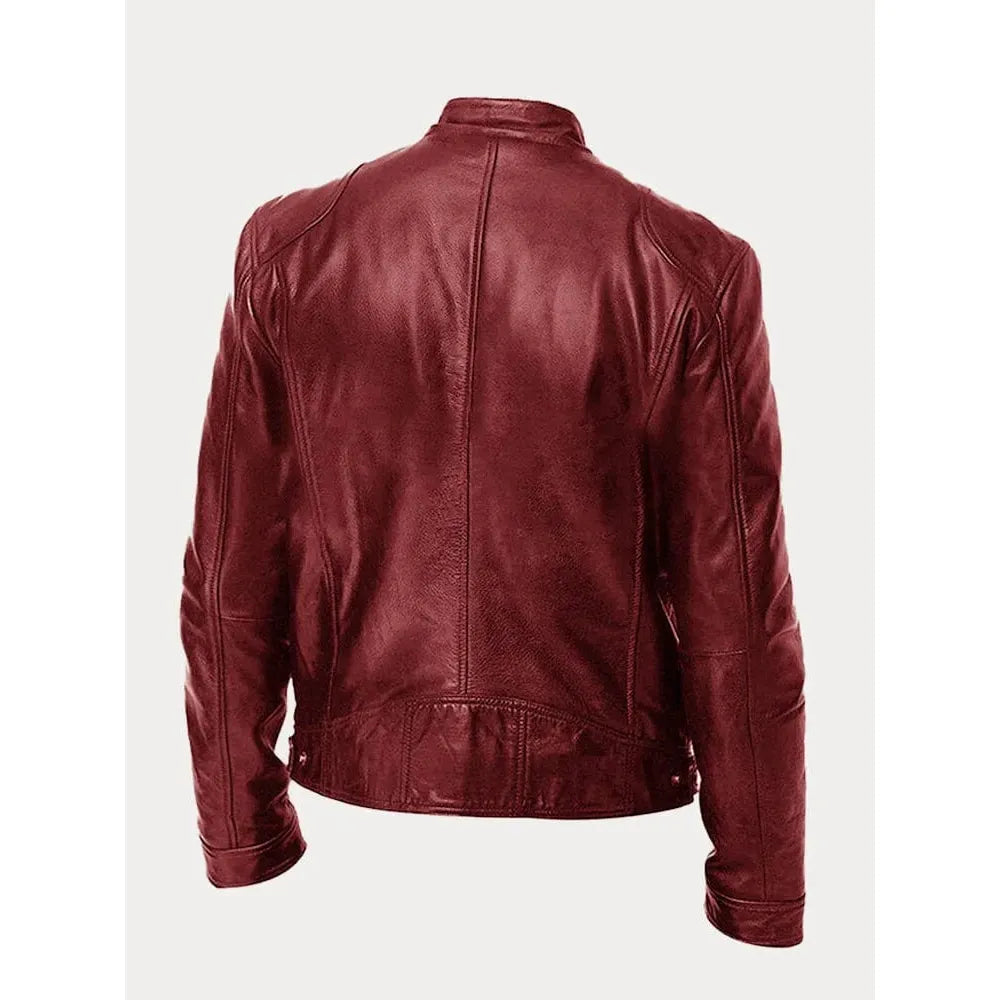 ALBERTO™ | GIACCA DI PELLE ELEGANTE