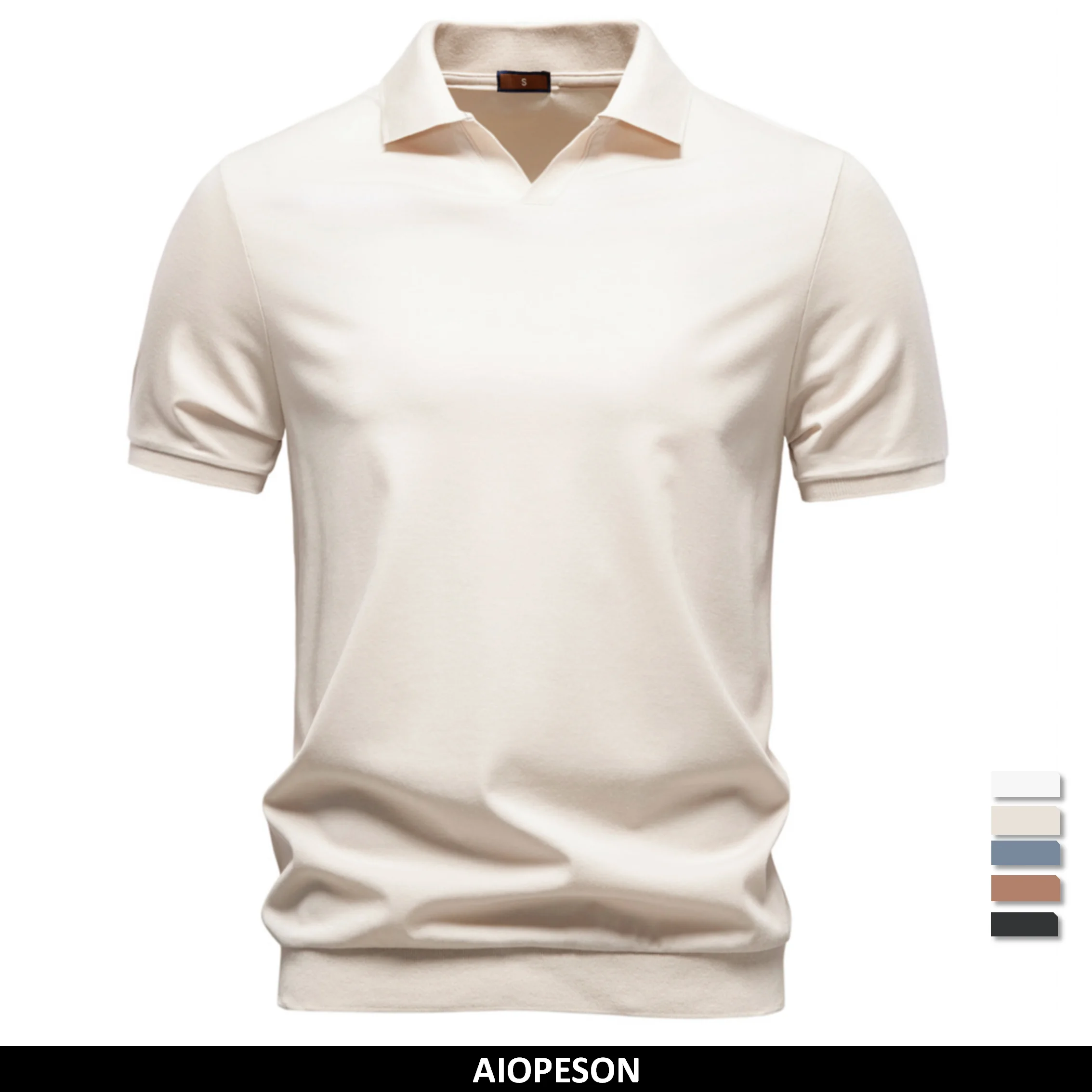 BRUNO™ | POLO ELEGANTE DA UOMO IN TESSUTO SETOSO