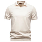 BRUNO™ | POLO ELEGANTE DA UOMO IN TESSUTO SETOSO