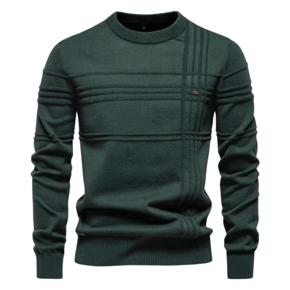MAURO™ | MAGLIA ELEGANTE CON MOTIVO A QUADRI